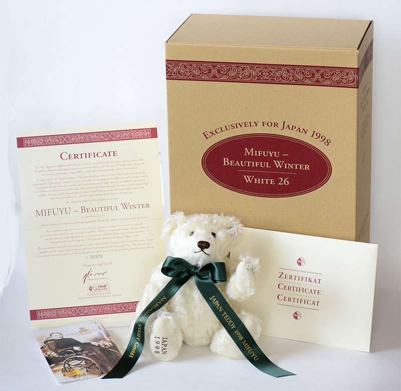 シュタイフ 日本限定3000体 「ミフユ・MIFUYU」 新品 貴重: Cochi.ka